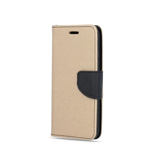 Flipové pouzdro kniha Fancy Diary pro Samsung Galaxy A41, zlato-černá