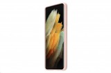 Silikonové pouzdro Samsung EF-PG998TPE pro Samsung Galaxy S21 Ultra, růžová