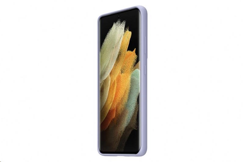 Silikonové pouzdro Samnsung EF-PA725TVE pro Samsung Galaxy A72, fialová