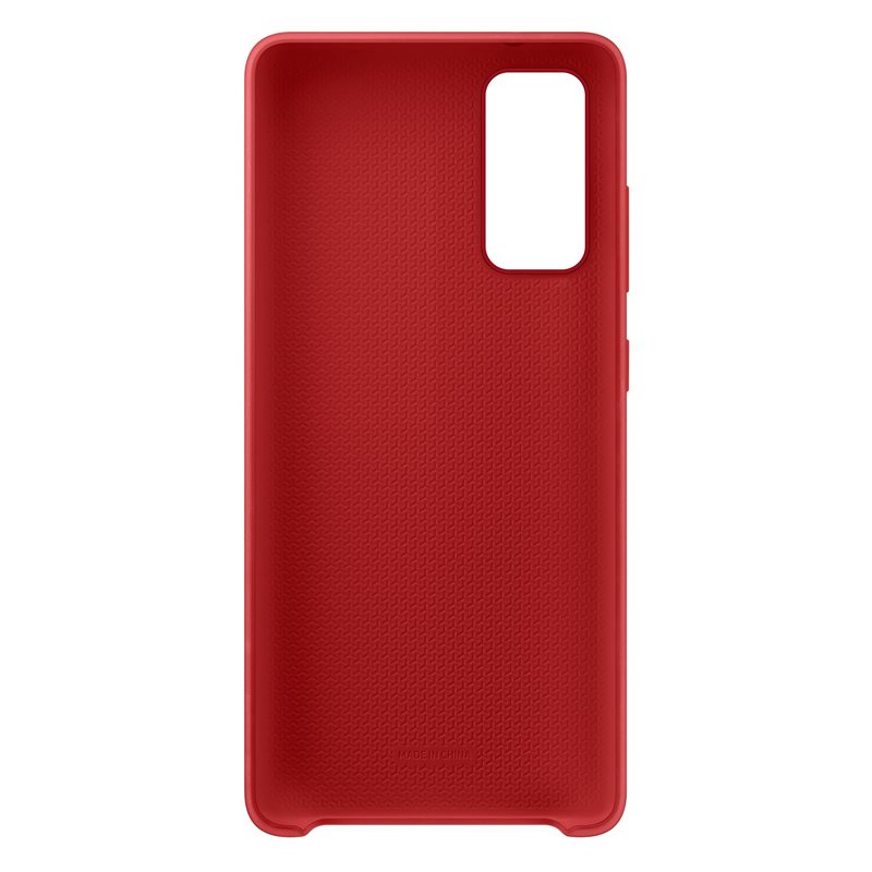 Silikonové pouzdro Samsung EF-PG780TRE pro Samsung Galaxy S20 FE, červená
