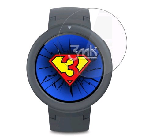 Levně Hybridní sklo 3mk Watch pro Xiaomi Amazfit Verge Lite (3ks)