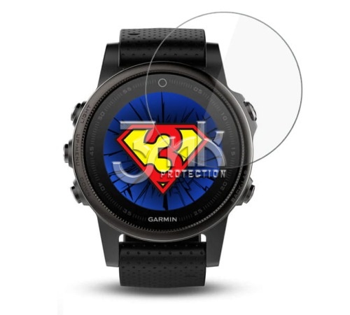 Hybridní sklo 3mk Watch pro Garmin Fenix 5S  42mm (3ks)