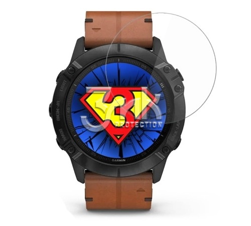 Hybridní sklo 3mk Watch pro Garmin Fenix 6X (3ks)