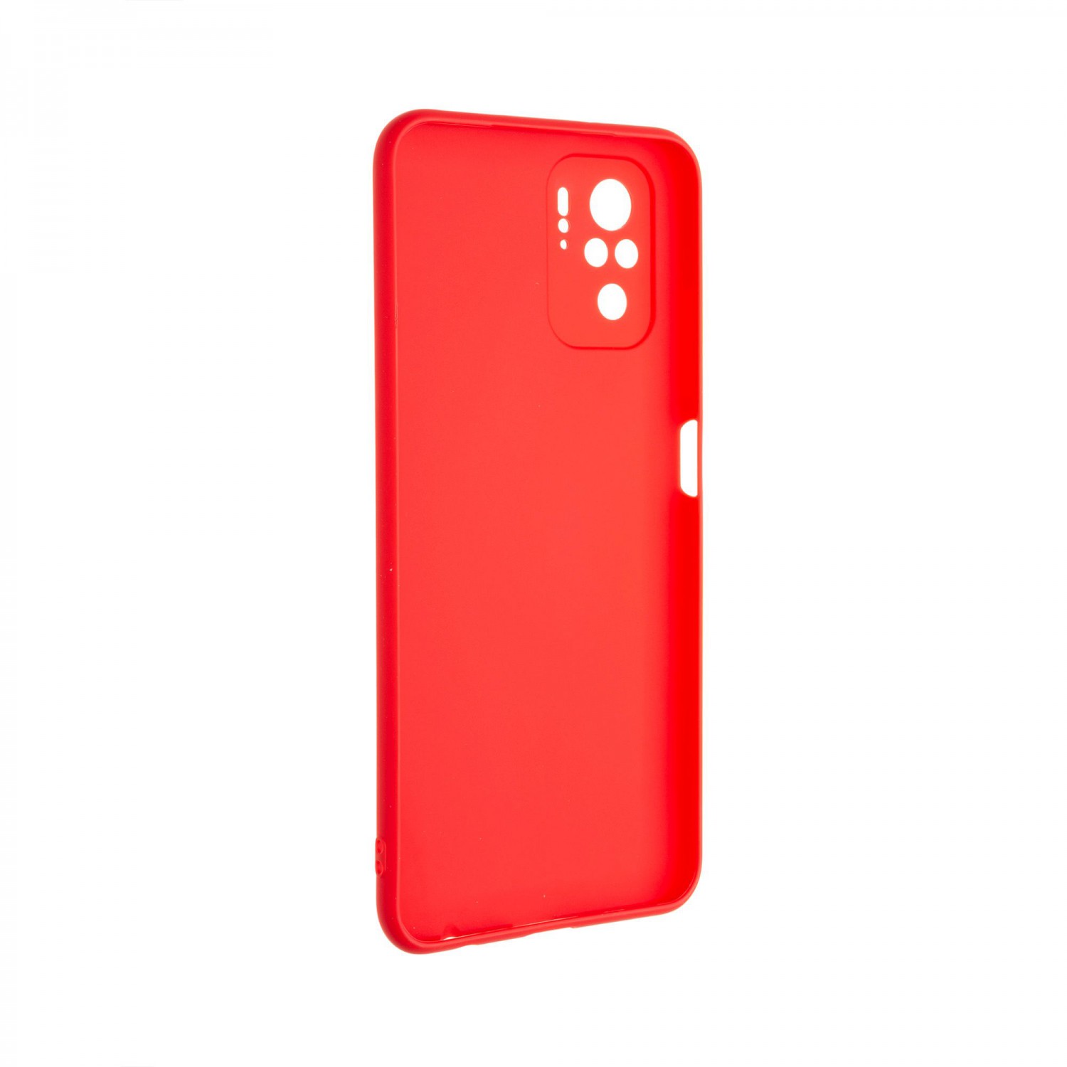 Zadní pogumovaný kryt FIXED Story pro Xiaomi Redmi Note 10/Note 10S, červená