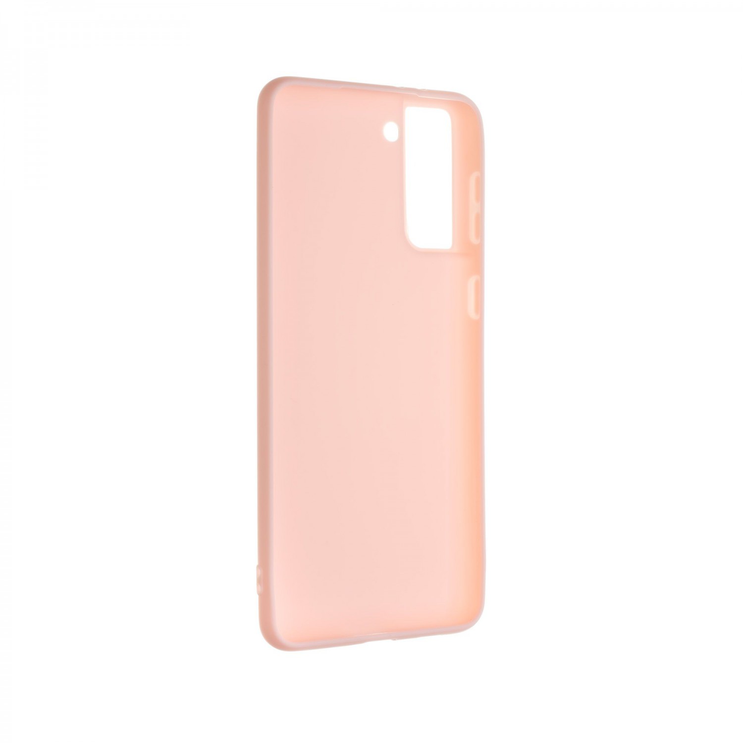 Zadní pogumovaný kryt FIXED Story pro Samsung Galaxy S21+, růžová