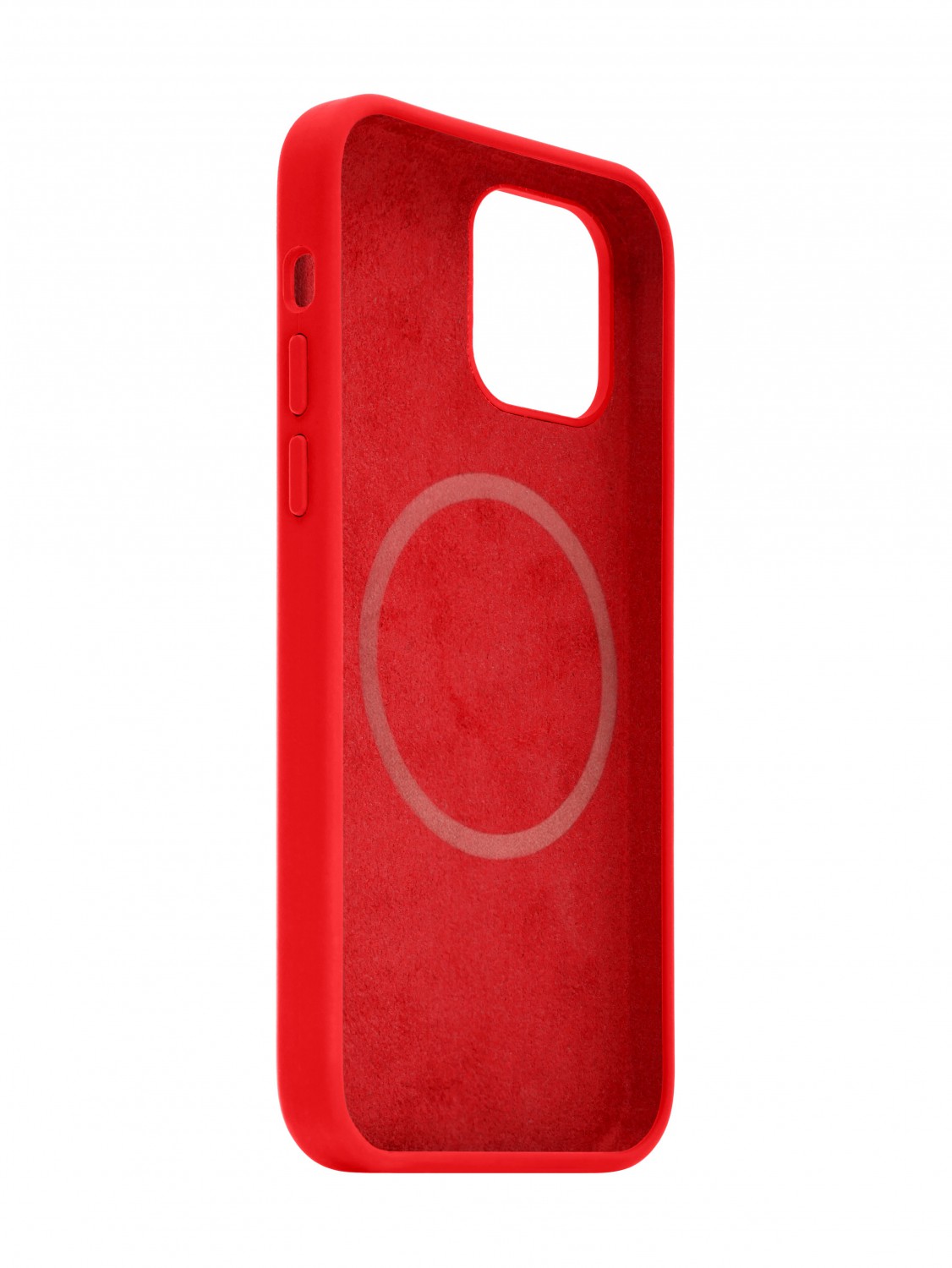 Zadní kryt FIXED MagFlow s podporou Magsafe pro Apple iPhone 12 mini, červená