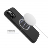 Zadní kryt FIXED MagFlow s podporou Magsafe pro Apple iPhone 12 mini, modrá