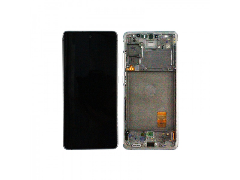 LCD + dotyk + rámeček pro Samsung Galaxy S20 FE, mystic bronze ( Service Pack )