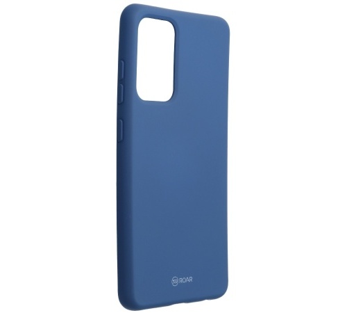 Levně Ochranný kryt Roar Colorful Jelly pro Samsung Galaxy A52/A52 5G/A52s 5G, tmavě modrá