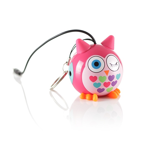 Reproduktor KITSOUND Mini Buddy Owl, 3,5mm jack
