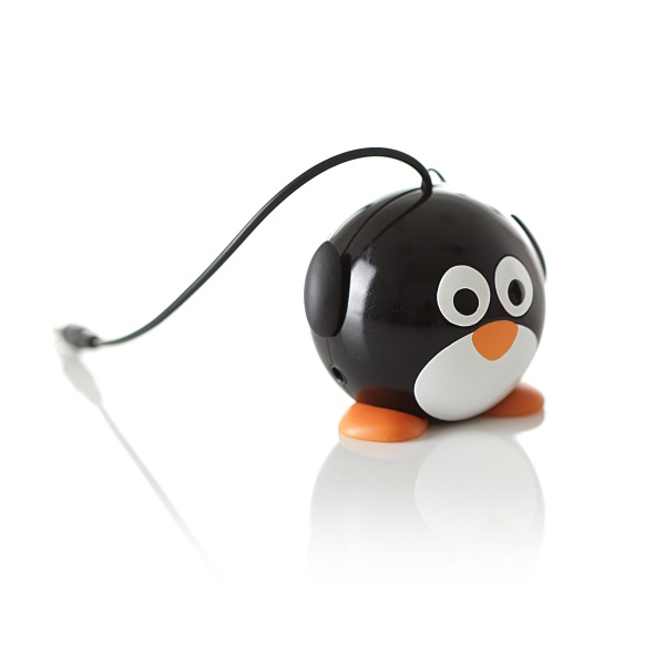 Reproduktor KITSOUND Mini Buddy Penguin, 3,5mm jack