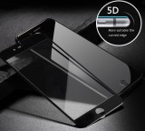 Tvrzené sklo 5D pro Apple iPhone 7, 8, SE 2020 plné lepení, černá