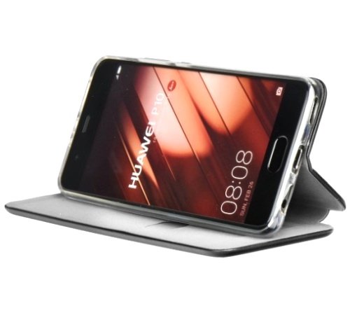 Flipové pouzdro Forcell Elegance pro Samsung Galaxy A02s, černá