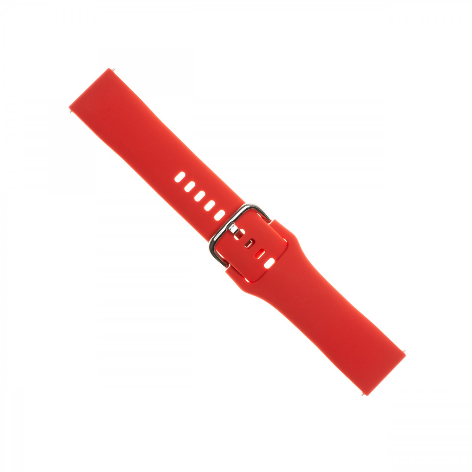 Silikonový řemínek FIXED Silicone Strap s šířkou 22mm pro smartwatch, červený