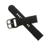 Silikonový řemínek FIXED Silicone Strap s šířkou 22mm pro smartwatch, černá