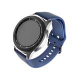 Silikonový řemínek FIXED Silicone Strap s šířkou 20mm pro smartwatch, modrá