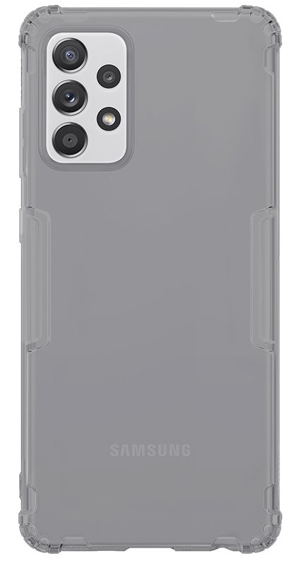 Silikonové pouzdro Nillkin Nature pro Samsung Galaxy A72, šedá