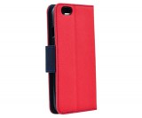 Flipové pouzdro Fancy pro Samsung Galaxy A12, červená - modrá