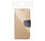 Flipové pouzdro Fancy pro Samsung Galaxy A21s, zlatá - černá