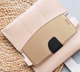 Flipové pouzdro Fancy pro Samsung Galaxy A20s, zlatá - černá