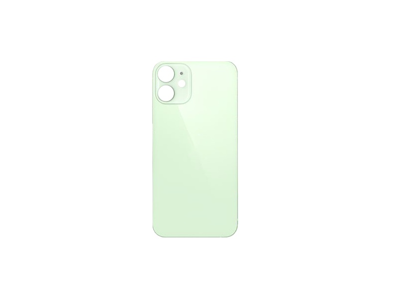 Kryt baterie Back Cover Glass + Big Camera Hole pro Apple iPhone 12, zelená