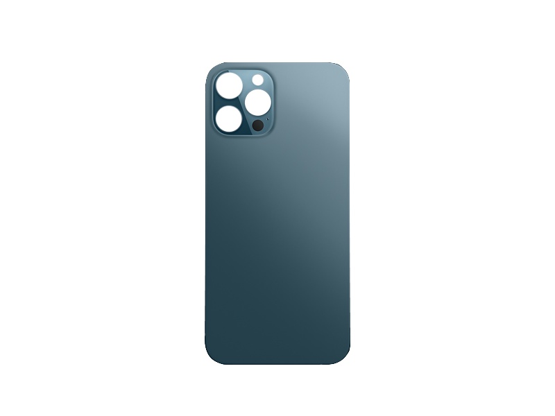 Kryt baterie Back Cover Glass + Big Camera Hole Pro Max Apple iPhone 12 Pro Max, modrá