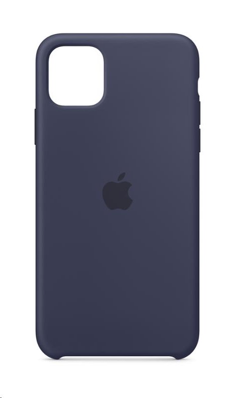 Originální silikonový kryt MWYW2ZM/A pro Apple iPhone 11 Pro Max, midnight blue