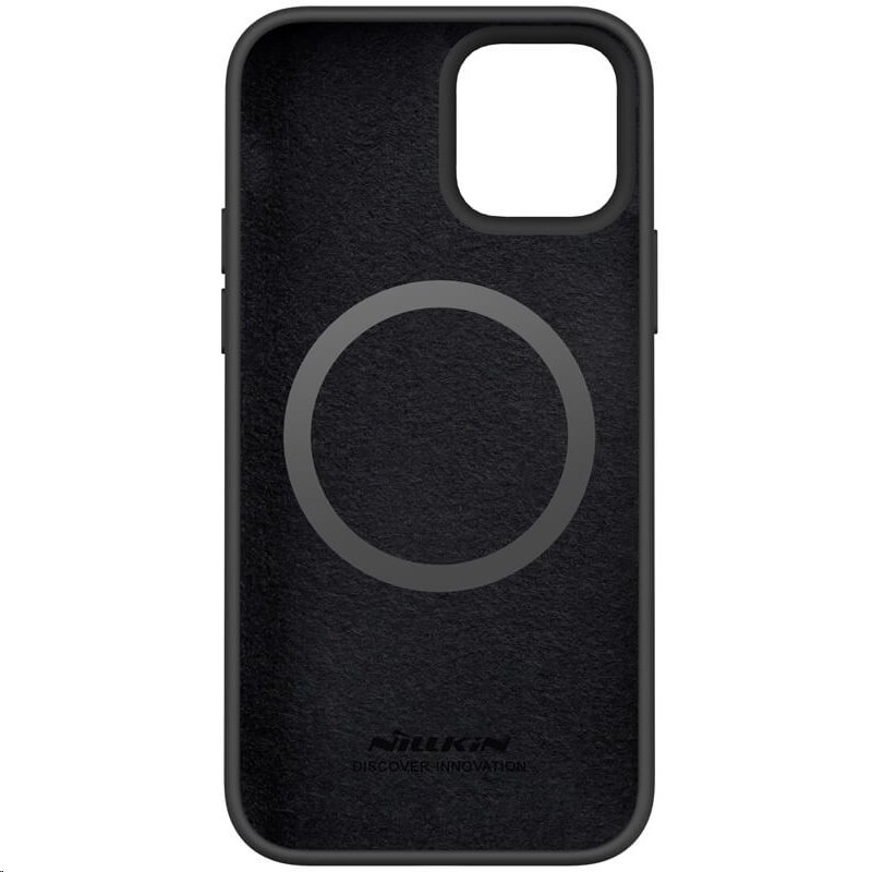 Silikonový kryt Nillkin CamShield Silky Magnetic pro Apple iPhone 12 Pro Max, černá 
