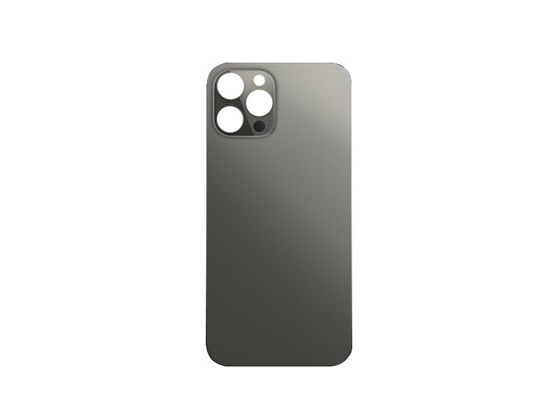 Kryt baterie Back Cover Glass + Big Camera Hole pro Apple iPhone 12 Pro Max, grafitově šedá