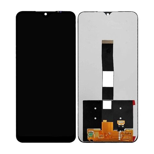 Levně LCD + dotyk + přední kryt pro Xiaomi Redmi 9A, black (Service Pack)