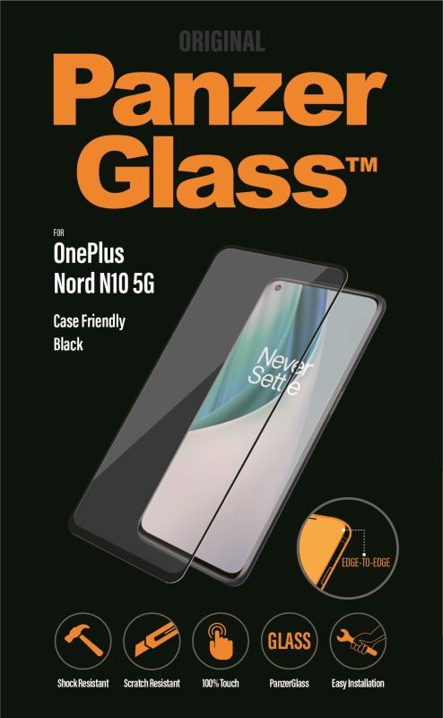 Ochranné sklo displeje PanzerGlass Edge to Edge pro OnePlus Nord N10 5G, černá