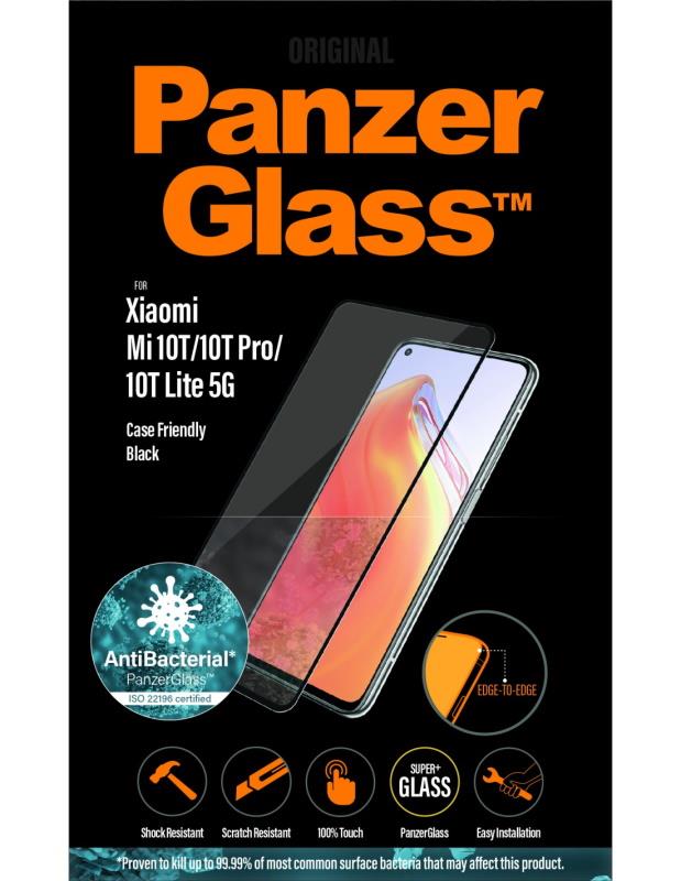 Ochranné sklo displeje PanzerGlass Edge to Edge pro Xiaomi Mi 10T Pro/Mi 10T 5G, černá
