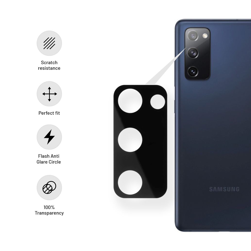 Ochranné sklo fotoaparátu FIXED pro Samsung Galaxy S20 FE/FE 5G
