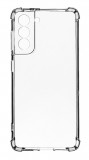 Zadní silikonový kryt Plyo pro Samsung Galaxy S21, transparentní