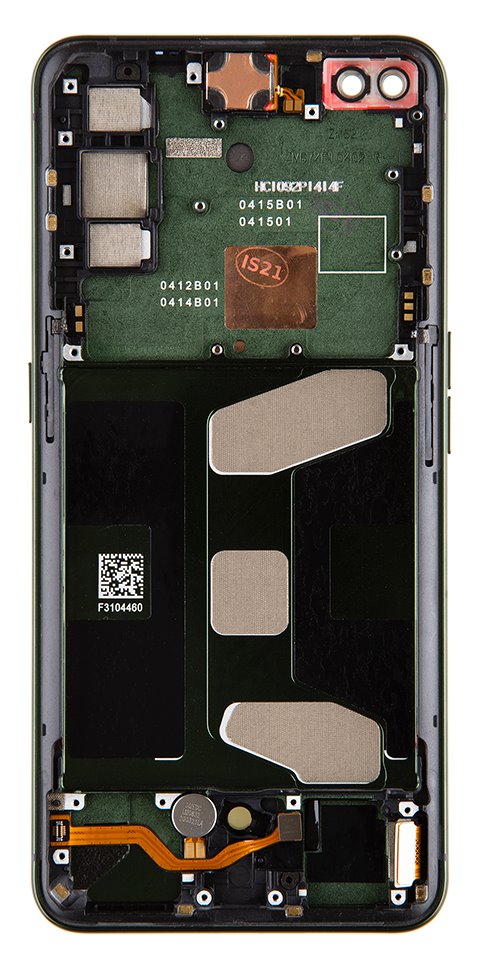 LCD + dotyk + přední kryt pro Realme X50 PRO, moss green (Service Pack) + DOPRAVA ZDARMA