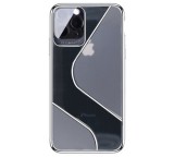 Zadní kryt Forcell S-CASE pro Apple iPhone 12, 12 Pro, čirá