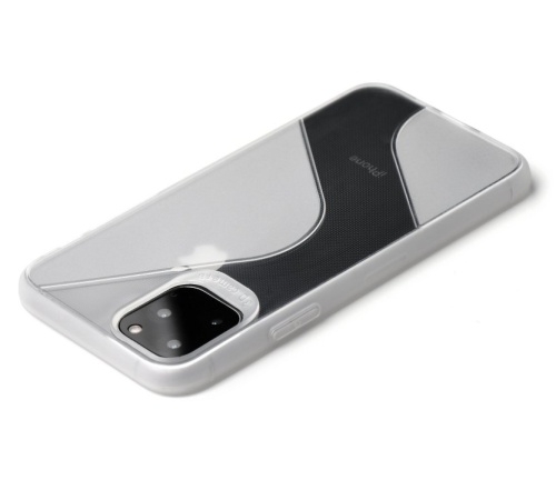 Zadní kryt Forcell S-CASE pro Apple iPhone 11 Pro Max, čirá