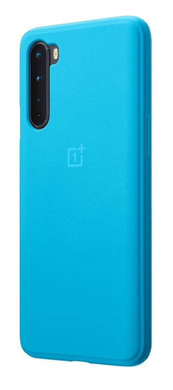 Kryt Sandstone Bumper pro OnePlus Nord, modrá 